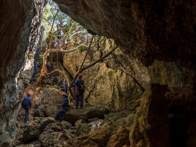 Circuito de aventura en el Parque Natural de Arrábida, cerca de Lisboa