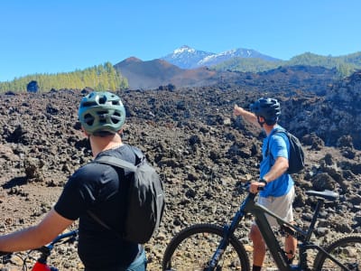 Excursion à VTT électrique dans le parc national du Teide, Tenerife