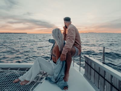 Semi-private Sunset Cruise from Oia in Santorini