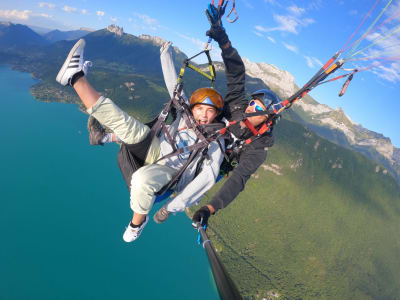 Tandem Paragliding Flight from Granada to Sierra Nevada