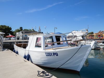 Excursión privada en barco por Medulin, cerca de Pula