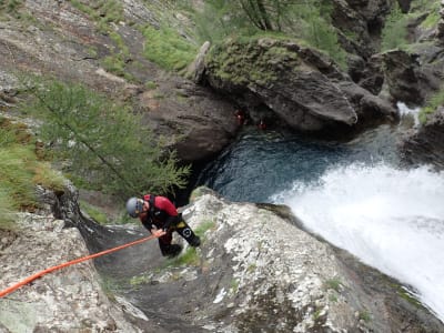 Canyon des Oules Freissinières near Briançon, Serre Chevalier