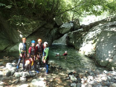 Canyon of Caprie (Italy) departing from Briançon, Serre Chevalier