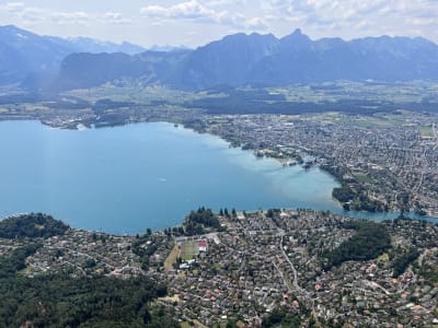 Helicopter tour around Stockhorn Mountain from Bern-Belp Airport