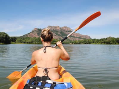 Kanu- und Kajakverleih auf dem See Aréna, Roquebrune-sur-Argens