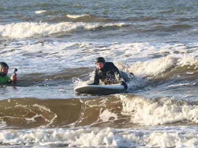 Beginner Surfing Lesson in Halmstad