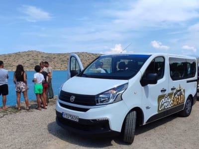 Aventura de un día en minivan por la costa este desde Malia, Creta