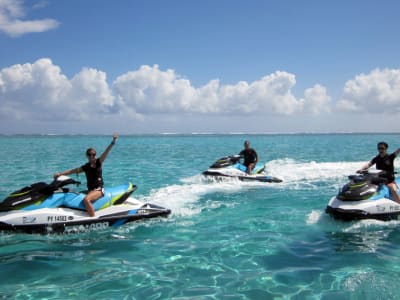 Excursión en moto acuática en Tahití, Polinesia Francesa