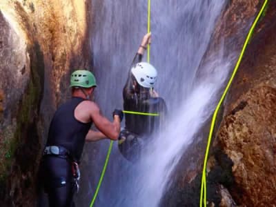 Cañón del Río Poio cerca de la Ribeira da Pena