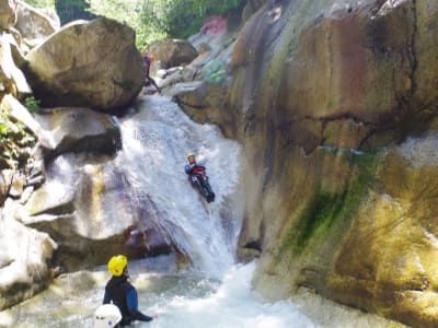 Canyon of Soussouéou in the Vallée d'Ossau, Laruns