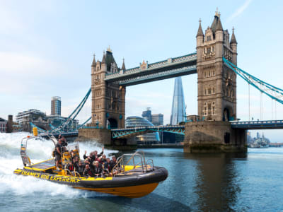 Jet boat sur la Tamise depuis Tower Pier