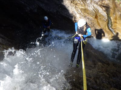 Excursion canyoning dans le Tyroler Lechtal