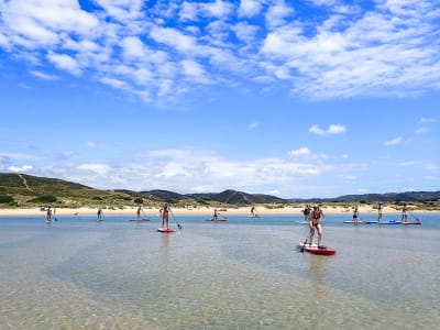 Stand Up Paddle Tour im Bravura Stausee bei Lagos, Algarve