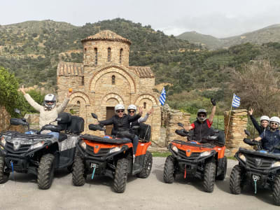 Excursion en quad à partir d'Agia Pelagia près d'Héraklion