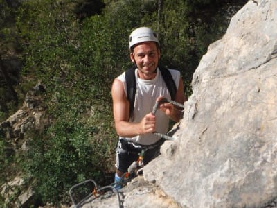 Via Ferrata Los Fresnos in Quesa, in der Nähe von Valencia