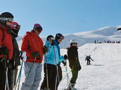 Adult ski course in Les Arcs 2000, Paradiski
