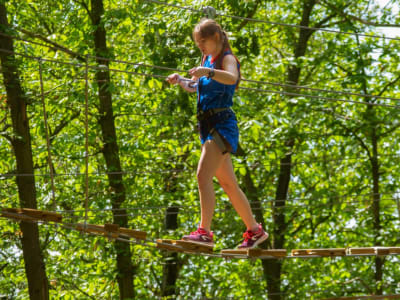 Canopy tour at Accrocamp Créteil near Paris