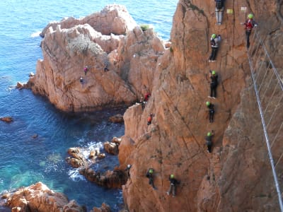 Klettersteig von Cala de Molí in Sant Feliu de Guixols