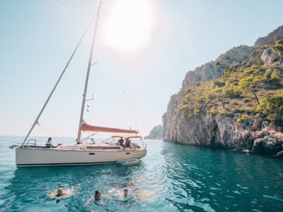 Excursión en velero de medio día a las islas Pakleni desde Hvar