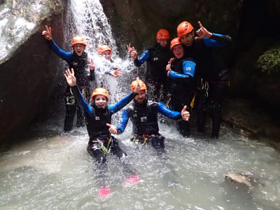 Schlucht von Montmin in der Nähe des Sees von Annecy in Haute-Savoie