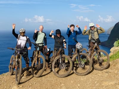 Excursion en VTT de Poiso à Camacha, Madère