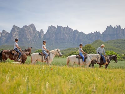 Horse riding excursion to the Monastery of Montserrat from Barcelona