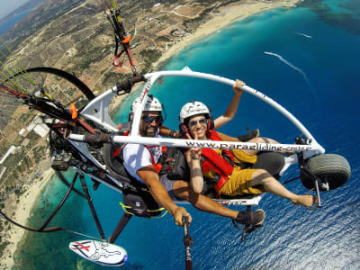 Vuelo en Paramotor Biplaza sobre Chania