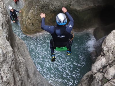 Gorja de L'Infern-Schlucht in La Pobla de Segur von Rialp aus