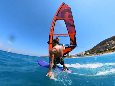 Windsurfverleih auf Rhodos