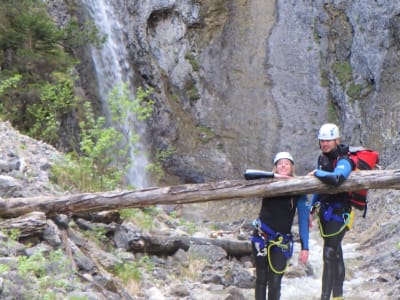 Excursión familiar de barranquismo en el Tiroler Lechtal