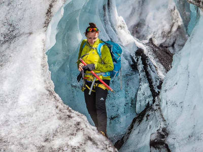 Randonnée glaciaire découverte du glacier Sólheimajökull