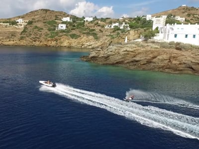 Wakeboarding Sessions in Mylopotas Bay, Ios