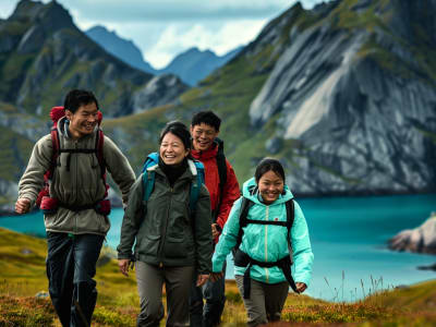 Wanderausflug rund um Svolvaer, auf den Lofoten