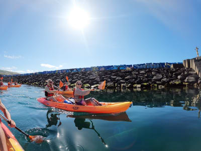 Excursión en kayak de mar en São Miguel, Azores