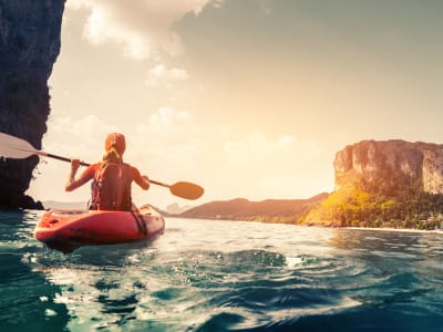 Excursión en kayak de mar en Trouville-sur-Mer, Normandía