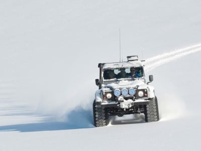 4x4 Glacier and Lava Caves Tour near Reykjavik