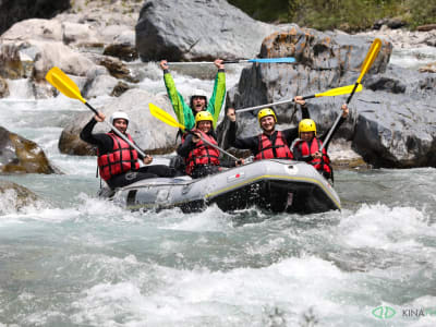 Descente encadrée des gorges du Tarn en rafting