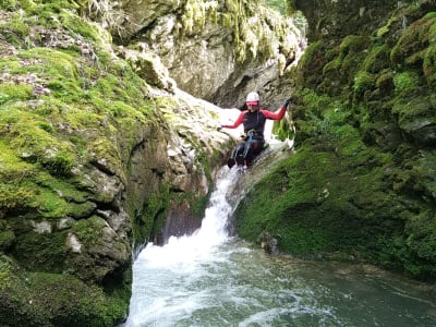 Canyon du Grenant près de Chambéry, Savoie