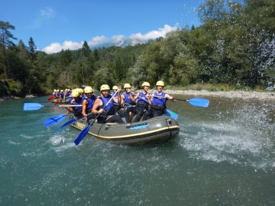 Rafting auf dem Fluss Sava ab Bled