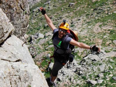 Vía ferrata en las Cuevas de San Marcos, cerca de Málaga
