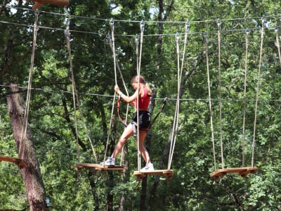 Canopy tour in La Tremblade, near La Palmyre