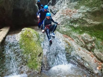 Barranquismo en San Biagio, Val di Sole