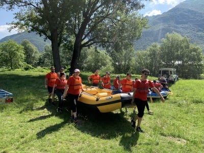 Descente de l'Adige en rafting avec dégustation de vin, Lac de Garde