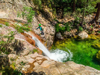 Canyon sportif de la Purcaraccia à Bavella, Corse