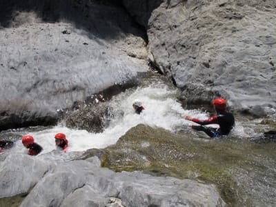 Canyoning demi-journée au Mont Perdu au départ de Saint-Lary