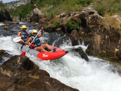 Cano-Rafting in Saint-Guilhem-le-Désert near Montpellier