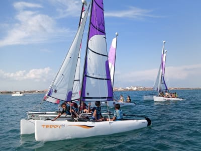 Curso de catamarán de 2 horas en Saintes-Maries-de-la-Mer