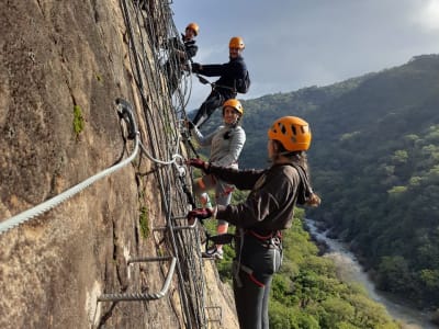 Vía ferrata El Caimán, près de Marbella