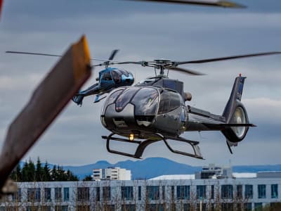 Excursión en helicóptero sobre la ciudad de Reikiavik