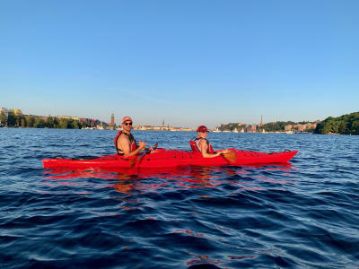 Excursión de 3 horas en kayak por Estocolmo